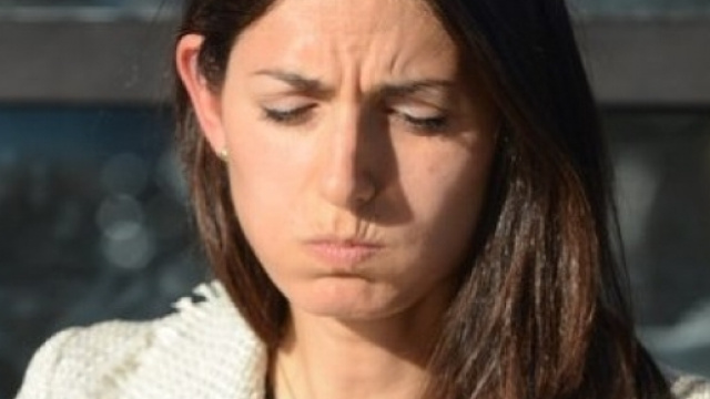 Virginia Raggi, appena eletta sindaco di Roma
