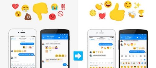 Alcune nuove emoji di Messenger Facebook