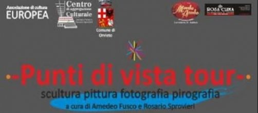 Arte: la mostra internazionale d'arte "Punti di vista Tour" a Orvieto