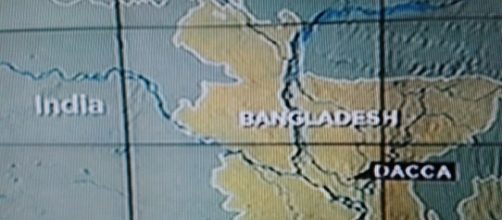 Cartina del Bangladesh capitale di Dhaka