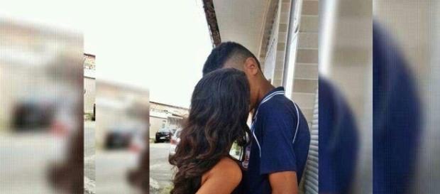 O casal de jovens suspeitos de terem cometido o crime O casal de jovens suspeitos de terem cometido o crime