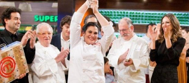 Virginia, ganadora de Masterchef 4. Virginia, ganadora de Masterchef 4.