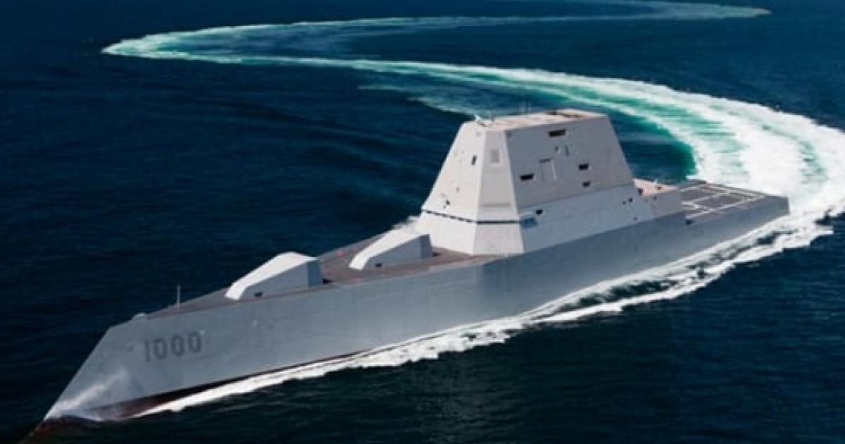 USS Zumwalt Debuts As Most Powerful Warship Ever Made