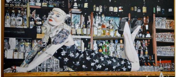 Esprit fifties : une des pin-ups d'Alari Esprit fifties : une des pin-ups d'Alari