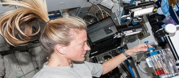 Kate irá ao espaço analisar a influência desse ambiente no DNA Kate irá ao espaço analisar a influência desse ambiente no DNA