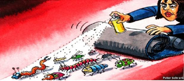 Laura Kovesi, caricaturizată în The Economist! Laura Kovesi, caricaturizată în The Economist!