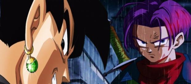 Trunks del futuro vs Black Gokú Trunks del futuro vs Black Gokú