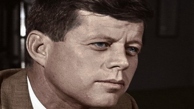 John Fitzgerald Kennedy 35° presidente degli Stati Uniti.