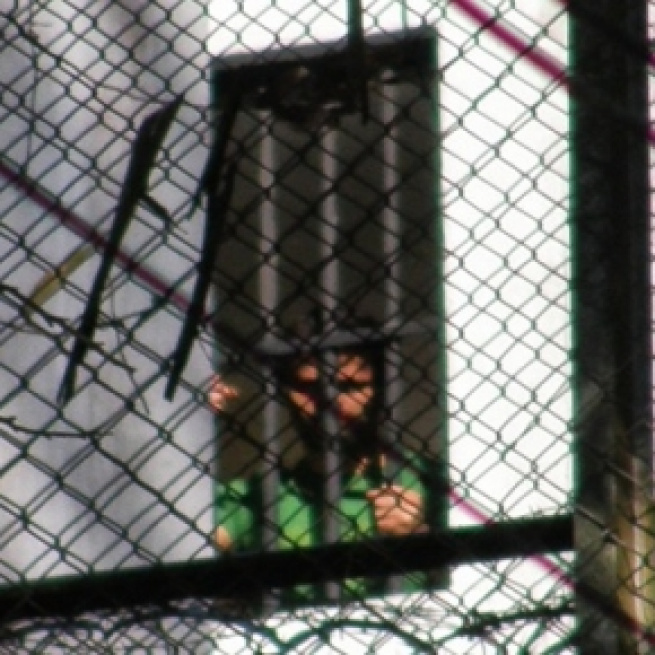 Leopoldo López tras las rejas en Ramo Verde