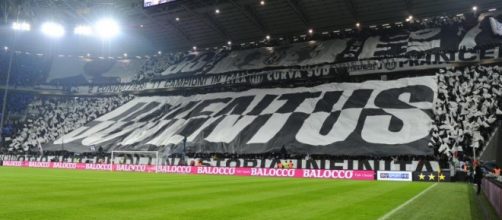 I tifosi della Juventus squadra Campione d'Italia.