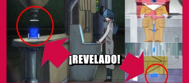 Bulma ha creado el liquido azul, para viajar en el tiempo Bulma ha creado el liquido azul, para viajar en el tiempo