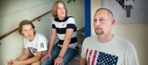 La famiglia svedese che rischia lo sfratto La famiglia svedese che rischia lo sfratto
