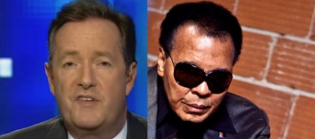 Piers Morgan, Muhammad Ali via YouTube, Flickr Piers Morgan, Muhammad Ali via YouTube, Flickr