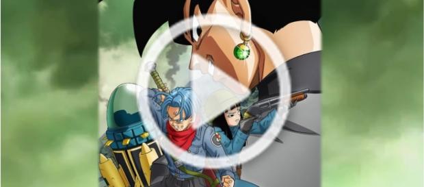 Trunks del futuro se encuentra en graves problemas Trunks del futuro se encuentra en graves problemas