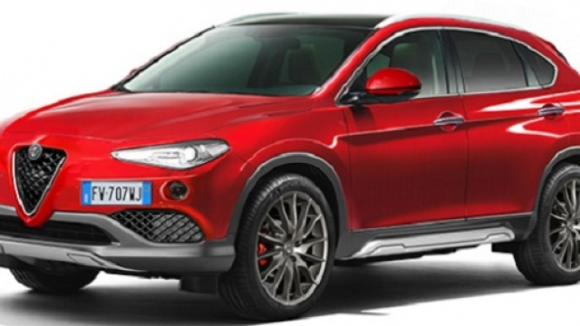 Alfa Romeo Stelvio, il posteriore viene allo scoperto