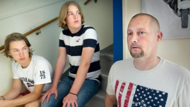 La famiglia svedese che rischia lo sfratto