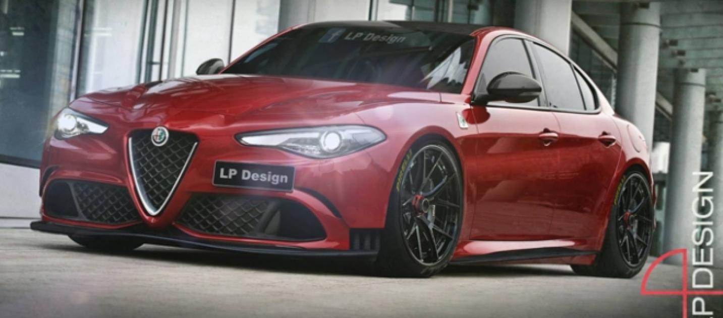 Alfa Romeo Giulia Quadrifoglio Il Render Di Lp Design