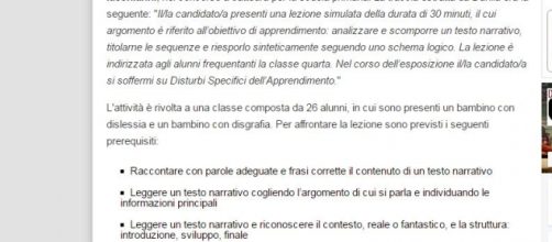 esempi di lezione simulata prova orale concorso docenti
