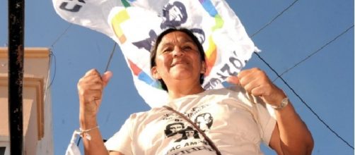 La dirigente de la Tupac Amarú, victima del gobernador Morales