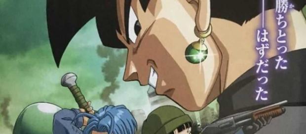 Diseño oficial de Black Goku en el futuro Diseño oficial de Black Goku en el futuro