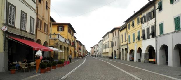 Il centro del capoluogo di Cascina (PI) Il centro del capoluogo di Cascina (PI)