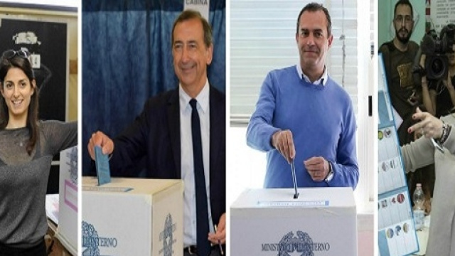 Candidati delle principali città al voto