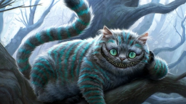 Uno dei personaggi del film: lo Stregatto