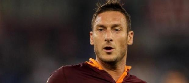 Francesco Totti capitano della roma. Francesco Totti capitano della roma.