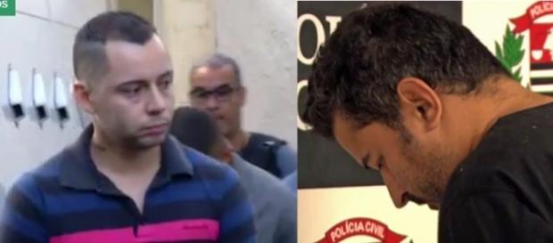 O taxista Fábio Honorato e o DJ Marcelo Gonçalves estão presos após estuprar mulheres. O taxista Fábio Honorato e o DJ Marcelo Gonçalves estão presos após estuprar mulheres.