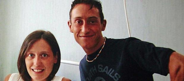 Stefano Cucchi con sua sorella Ilaria Stefano Cucchi con sua sorella Ilaria