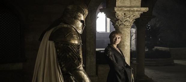 Cersei Lannister y la Montaña. HBO Cersei Lannister y la Montaña. HBO