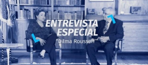 Dilma Rousseff concede entrevista ao jornalista Luis Nassif pela TV Brasil (Foto: Divulgação) Dilma Rousseff concede entrevista ao jornalista Luis Nassif pela TV Brasil (Foto: Divulgação)