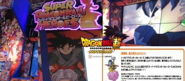 Imagen recopilatoria de Black y el mensaje de Toriyama Imagen recopilatoria de Black y el mensaje de Toriyama