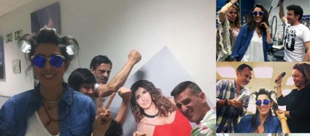 Paz Padilla y Carlota Corredera: ‘No se soportan’ (fotos Miteleopinion) Paz Padilla y Carlota Corredera: ‘No se soportan’ (fotos Miteleopinion)