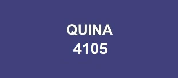 Prêmio de R$ 2,2 milhões será sorteado nesta quinta-feira (9) na Quina 4105. Prêmio de R$ 2,2 milhões será sorteado nesta quinta-feira (9) na Quina 4105.
