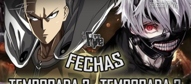 Fechas para One Punch Man y Tokyo Ghoul Fechas para One Punch Man y Tokyo Ghoul