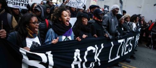 Manifestazione di protesta del movimento 'Black Lives Matter'