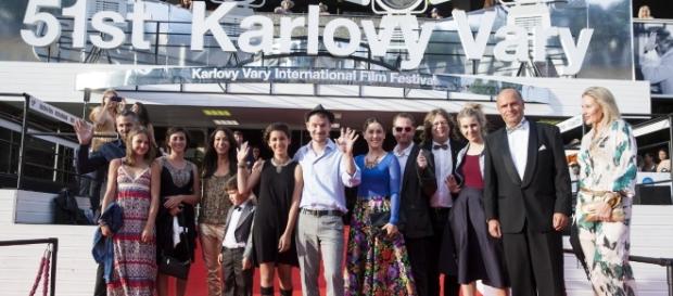 Węgierska ekipa na festiwalu w Karlowych Warach. Fot. kviff.com Węgierska ekipa na festiwalu w Karlowych Warach. Fot. kviff.com