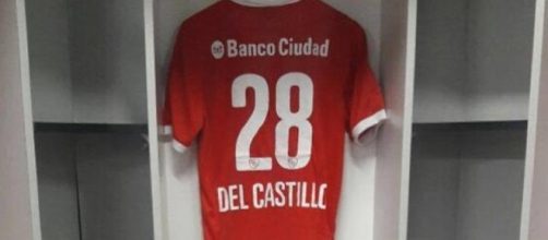 La maglia di Gaston Del Castillo.