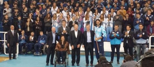 El Presidente Mauricio Macri despidió a la delegación argentina que competirá en los JJOO de Río de Janeiro