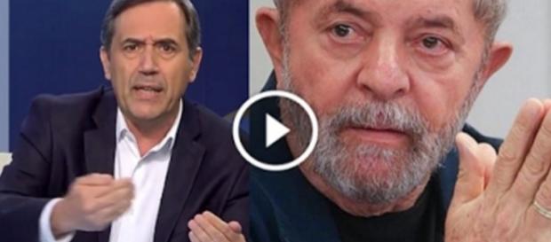 Lula é alvo de críticas de jornalista Lula é alvo de críticas de jornalista