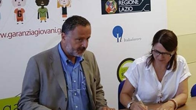 Gli Assessori della Regione Lazio Hausmann e Valente