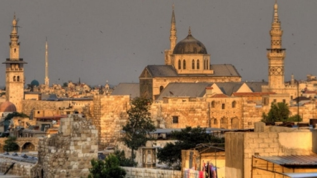 Veduta di Damasco, sempre al centro di delicate trame internazionali