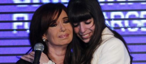 Cristina y su hija Florencia Kirchner