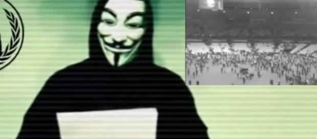 Anonymous fez inúmeras ameaças aos senadores que votarem a favor do projeto de lei que visa limitar o acesso à internet Anonymous fez inúmeras ameaças aos senadores que votarem a favor do projeto de lei que visa limitar o acesso à internet