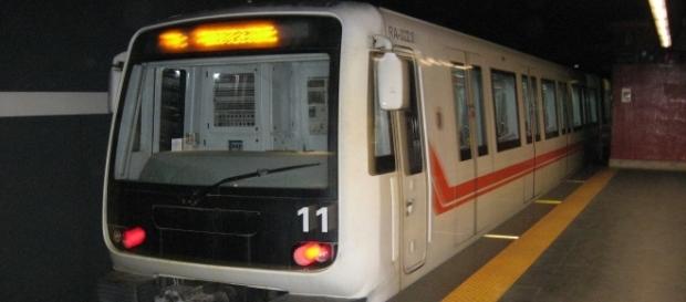 Il convoglio della Metro A di Roma Il convoglio della Metro A di Roma