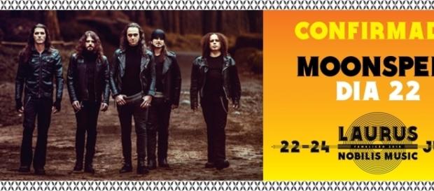 Moonspell actuam no dia 22 de Julho Moonspell actuam no dia 22 de Julho