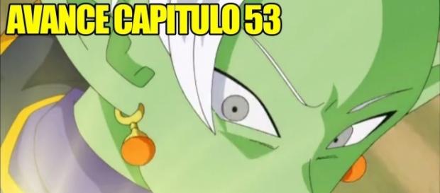 Zamasu se sorprende del poder de Goku Zamasu se sorprende del poder de Goku