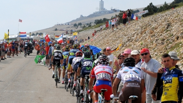 Il Mont Ventoux, una delle montagne leggendarie del Tour de France