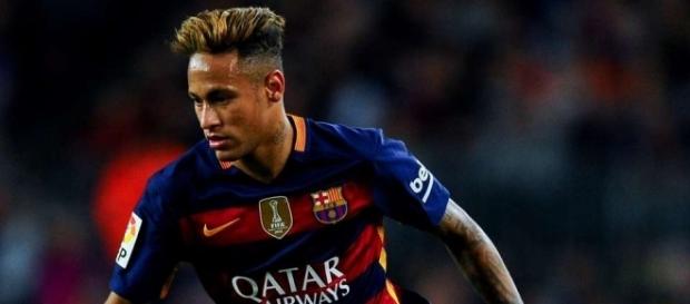 Neymar, atacante do Barcelona da Espanha Neymar, atacante do Barcelona da Espanha